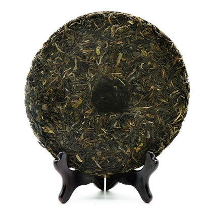 Yiwu Collection Arbor Sheng Purerh Tea Blue Print Raw Puer Chinese Tea 357g