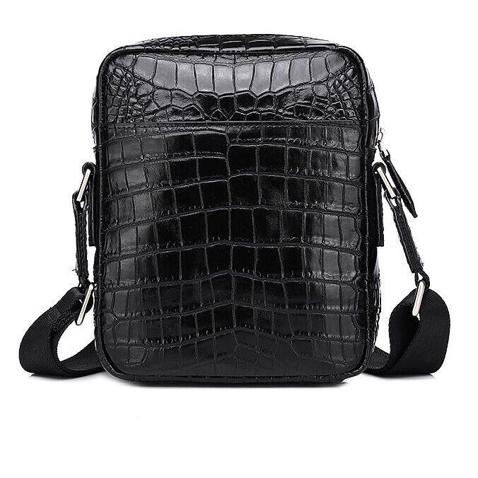 Designer Men's Bag, Real Leather Crocodile Men's Business Shoulder/Messenger Bag