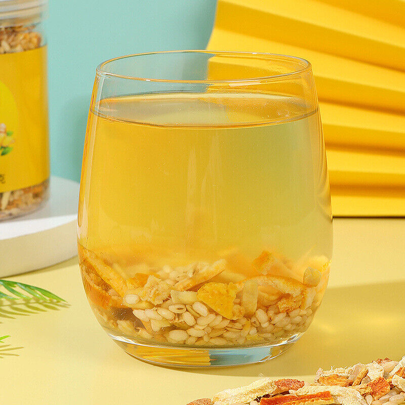 Chen Pi Ginger Rice Tea for Women Menstrual Regulation 去湿气陈皮姜米茶 祛湿 调理脾胃 养生花茶300g