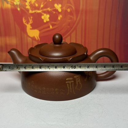 Vintage Chinese Yixing Purple Clay Teapot Zisha Ceremony Teaware Collection Rare