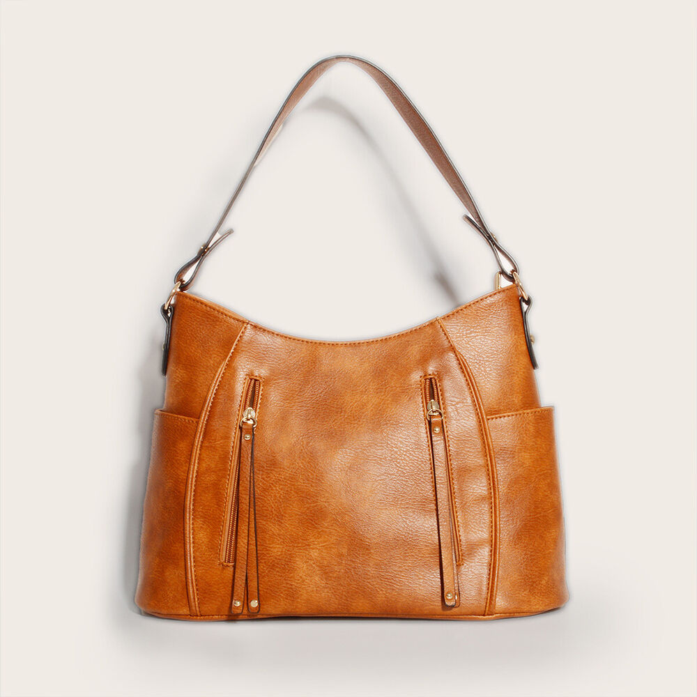 Women's Leather Elegant Handbags, Crossbody Shoulder Bag Satchel Tote