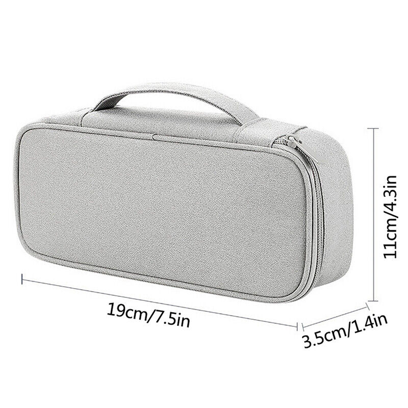 Portable Cable Storage Pouch Bags Accessories For Cord Charger Power Hard Drive