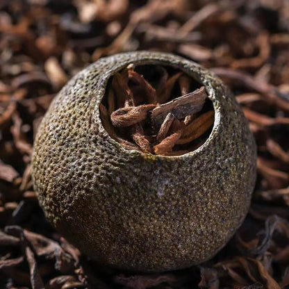 Authentic Orange Peel Ripe Pu'er Tea Aged Pu-erh Black Tea orange Pu'er tea