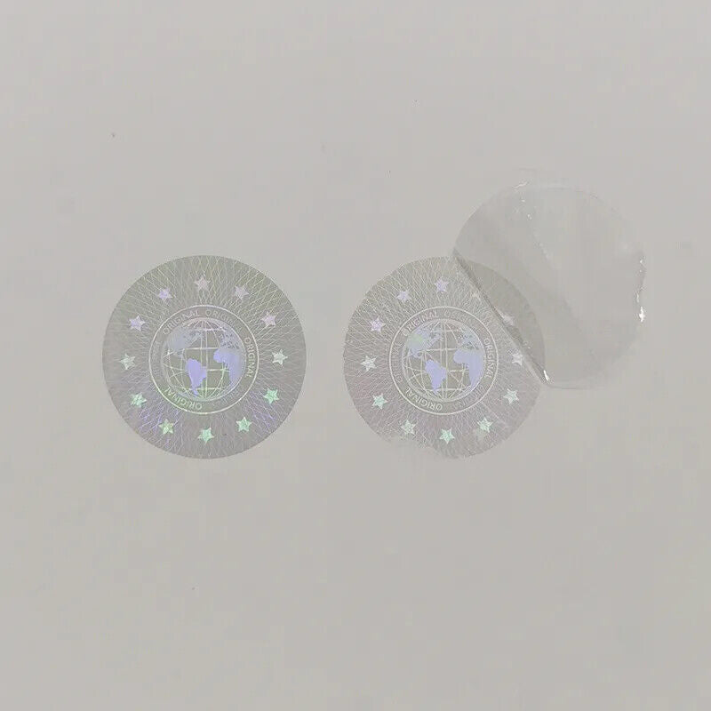 Holographic Stickers 2000Pcs Plastic Warranty Tamper Proof Security Label Decals