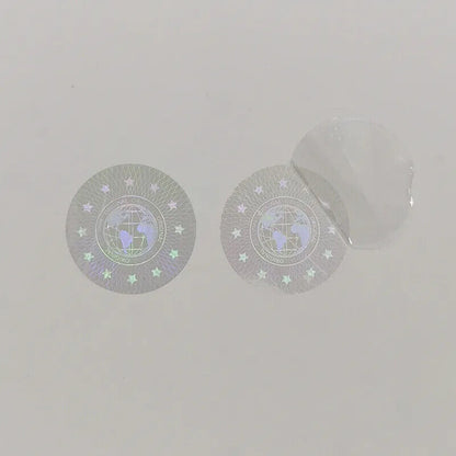 Holographic Stickers 2000Pcs Plastic Warranty Tamper Proof Security Label Decals