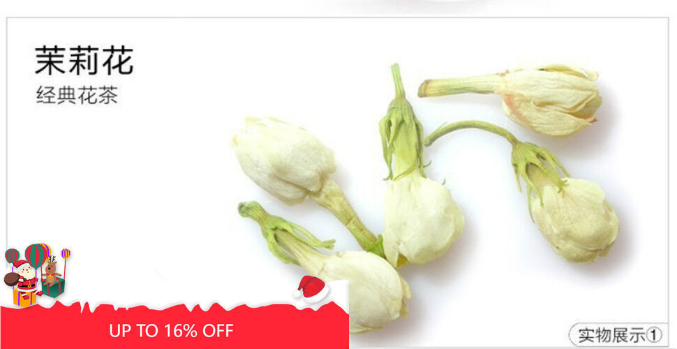 50g Flower Tea Jasmine Early Spring 100% Natural Organic Blooming Herbal Tea