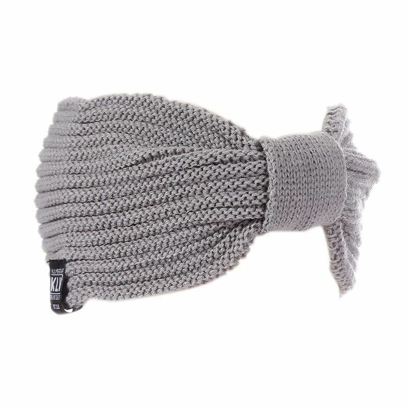 Sport Hat Autumn Winter Horizontal Striped Knit Hair Band Sport Headband Outdoor