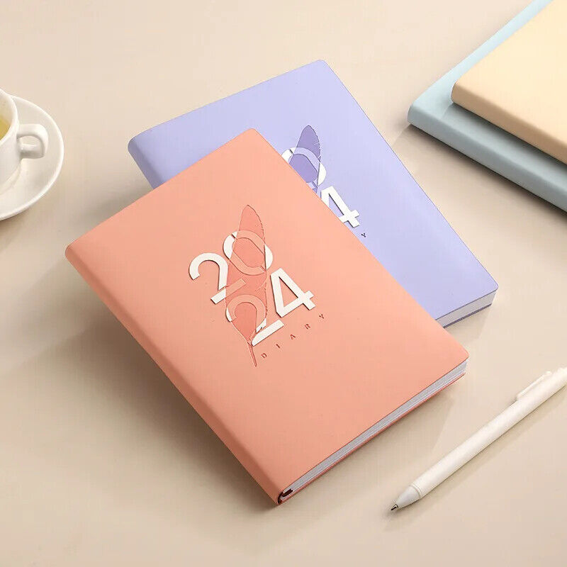 2024 Planner Notebooks A5 Agenda Journals Kawaii Notepad Diary Weekly To Do List