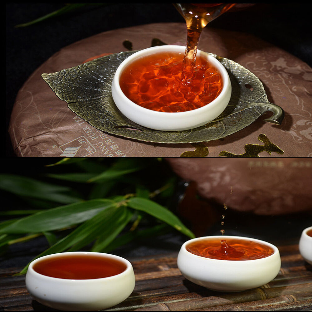Premium Ripe Pu-erh Tea Cake Cooked Puerh Tea Black Tea Original Pu'er Tea 357g