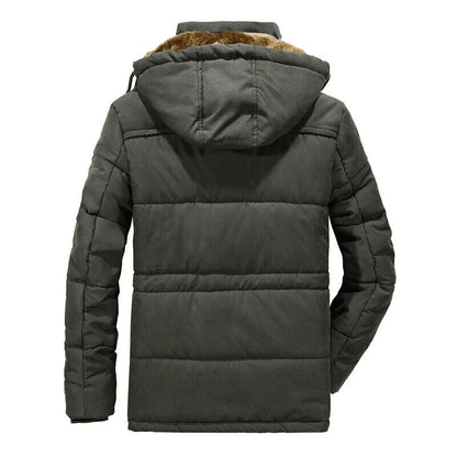 Men Coats Winter Jacket Men Outwear Coat Mens Jackets Overcoat Fur Thicking Coat