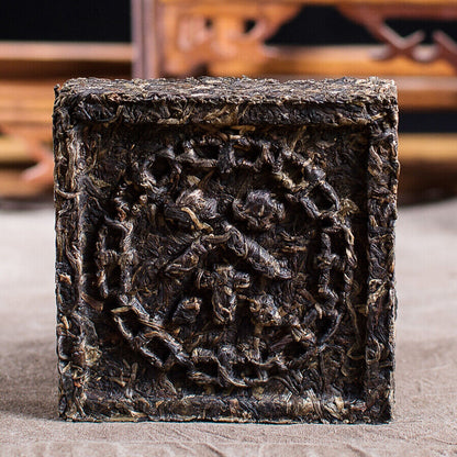 2007 CNNP Zhongcha Fulu Shouxi Yunnan Pu'er Puer puerh Tea Raw Square Brick 100g