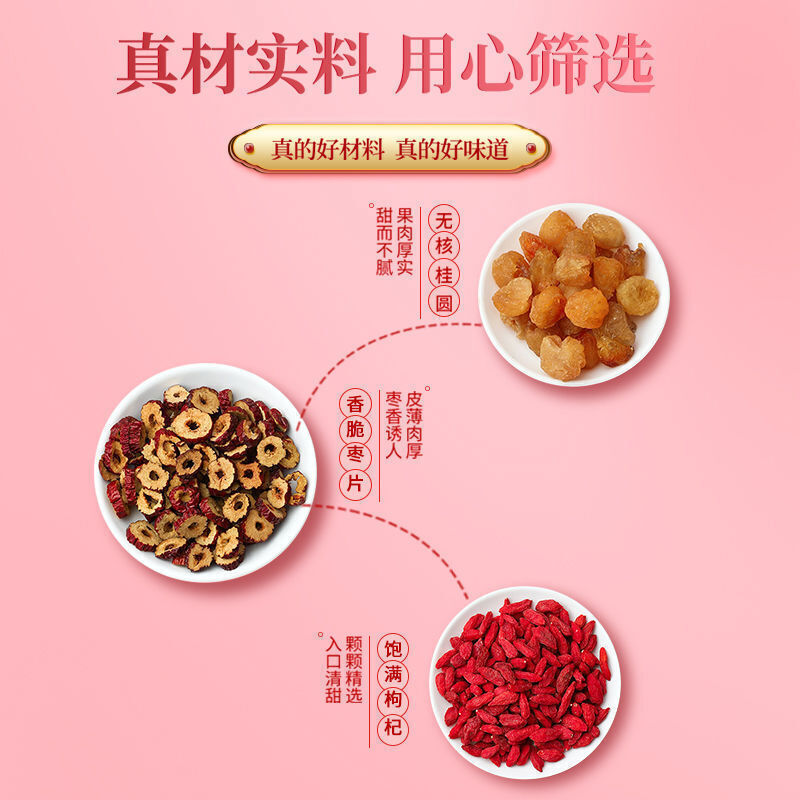 18 Flavors Goddess Tea十八味女神茶150g 养生茶 美容养颜 大枣枸杞冰糖冬瓜荷叶薏苡仁菊花金银花玫瑰花决明子大麦橘皮山楂柠檬芡实桂花栀子
