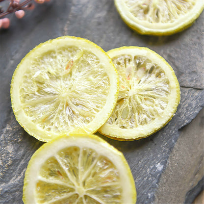 Freshly Soaked Scented Tea Healthy Drink Lemon Tea Lemon Slices-