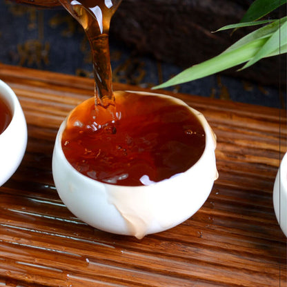357g Pu-erh Cooked Tea Cake Ripe Tea Great Original Shu Pu'er Tea Made in China