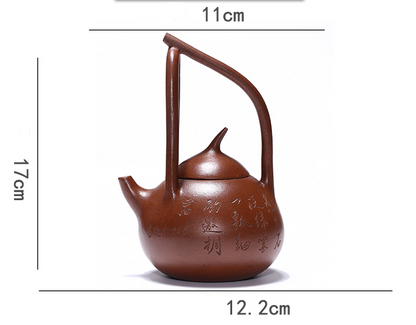 Chinese Yixing Zisha Clay Handmade Exquisite Teapot #865005