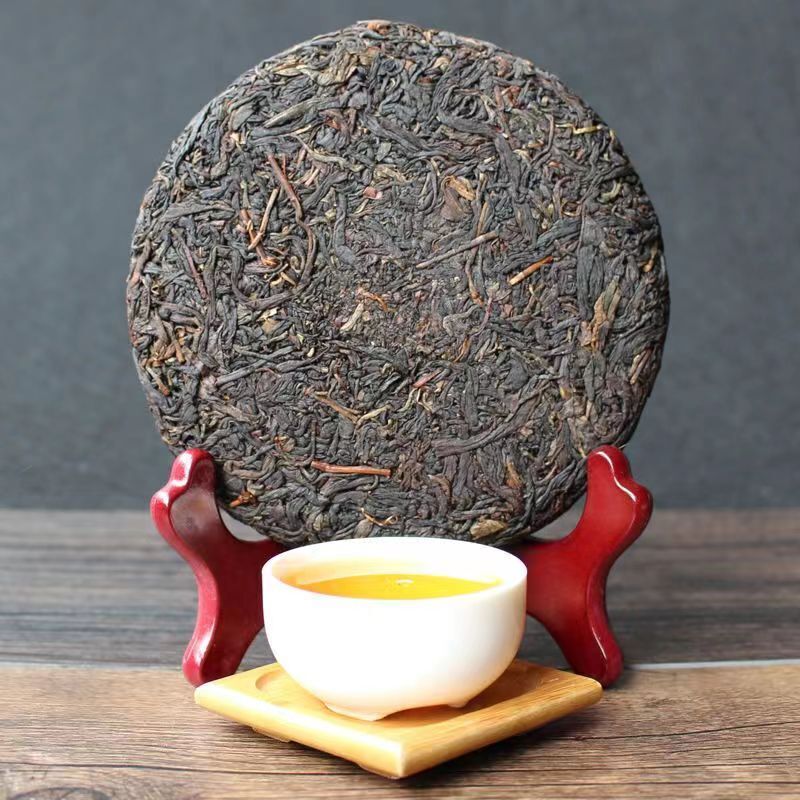 200g Yunnan Premium Dianhong Black Tea Cake Stomach Protect Organic Black Tea