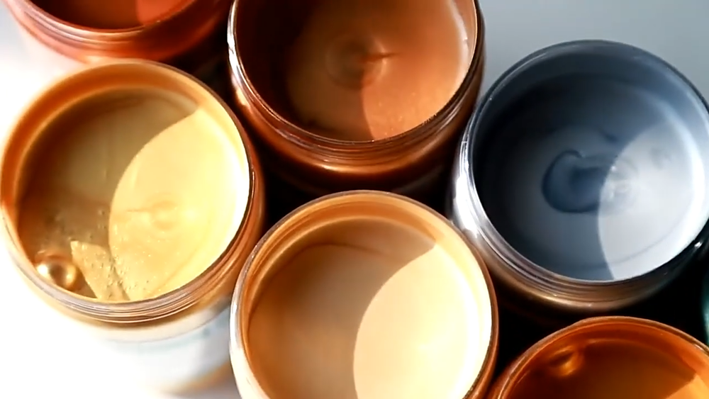 Acrylic Paint 60ml Gold Metallic Color DIY Waterproof Statuary Coloring Pigments