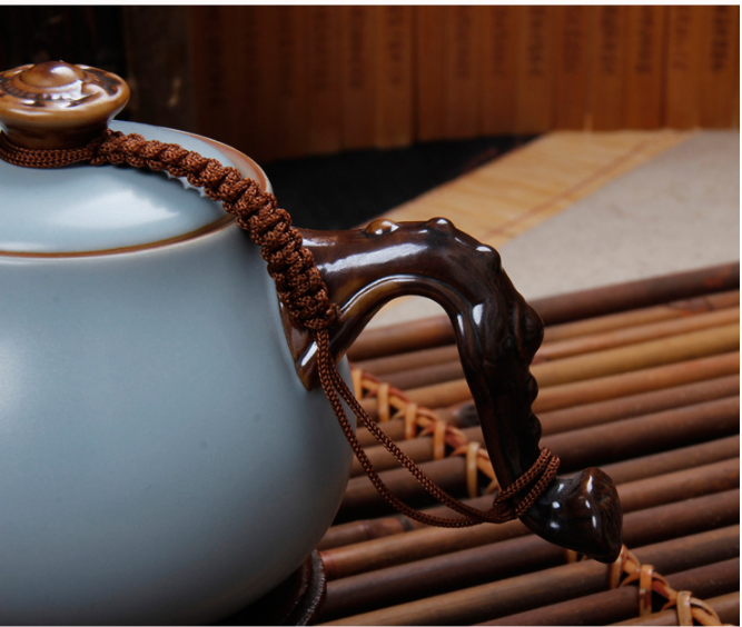 Ruyao, Dehua, China. Ruyi exquisite and simple teapot