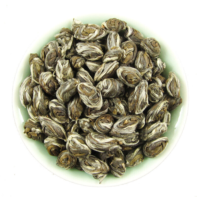 Phoenix Eye Tea,Fujian Mo Li Feng Yan tea Handmade Pearl Jasmine Green tea