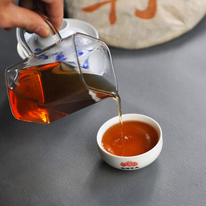 2013 Haiwan Old Comrade Liang Zai Pin Ancient Tree Pu-erh Pu'er Tea Ripe 400g
