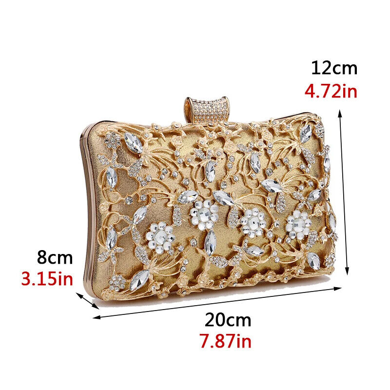 Evening Bags Box Bags Elegant Female Wedding Shoulder Pouch Banquet Party