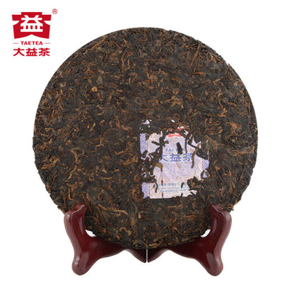 7572 Menghai Dayi Puer Tea Ripe Cake Yunnan Pu'er TAETEA Pu-erh China 2008,357g