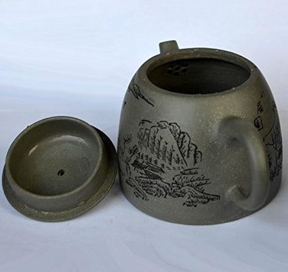 Yixing zisha Clay Teapot 7.8oz Chinese Qinquan Genuine Tea Pots handmade