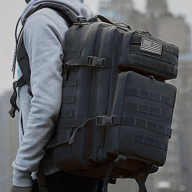 Camouflage Backpack Tactical backpack Travel Bag Outdoor Hiking Mountaineering