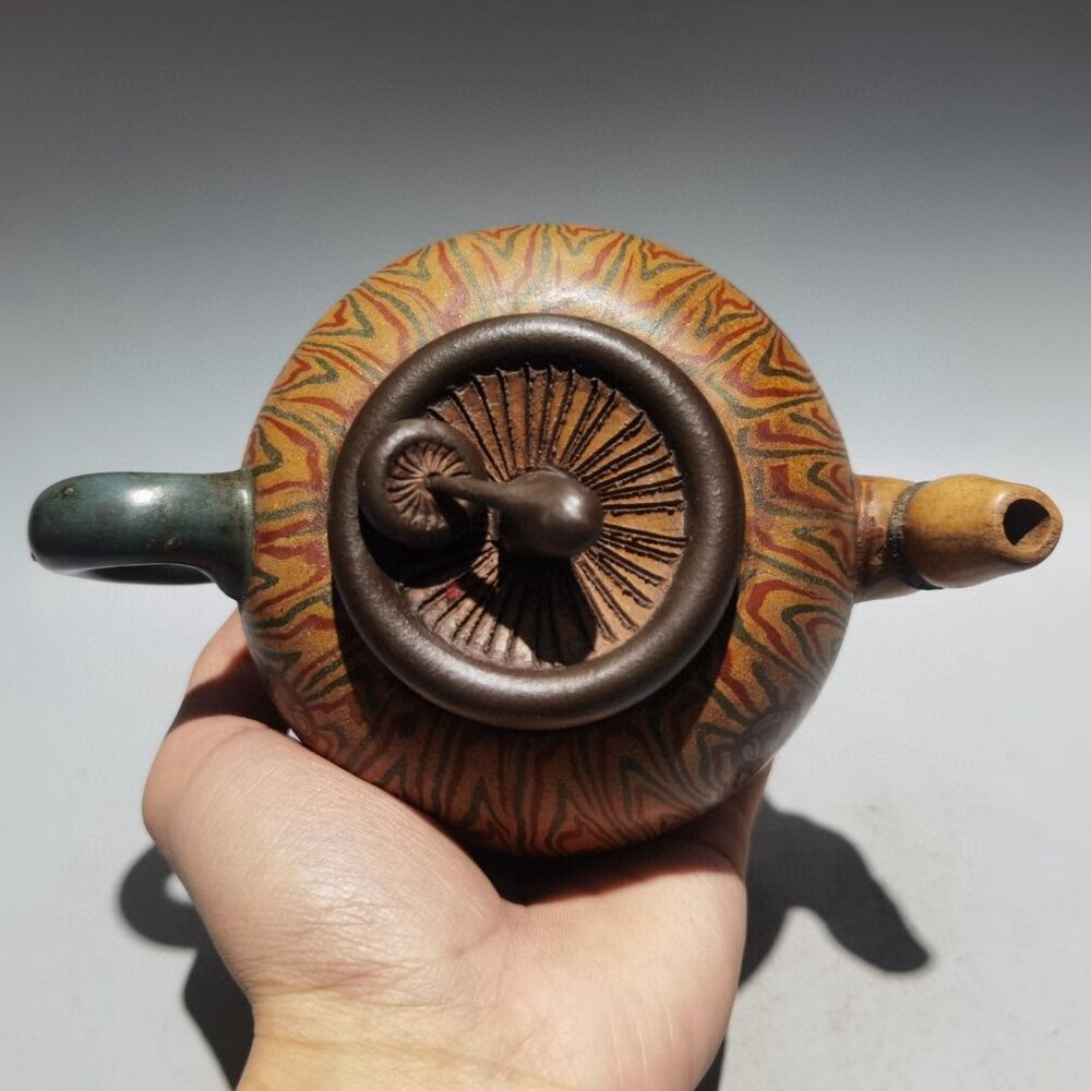 Vintage Chinese Yixing Purple Clay Teapot Zisha Ceremony Teaware Collection Rare