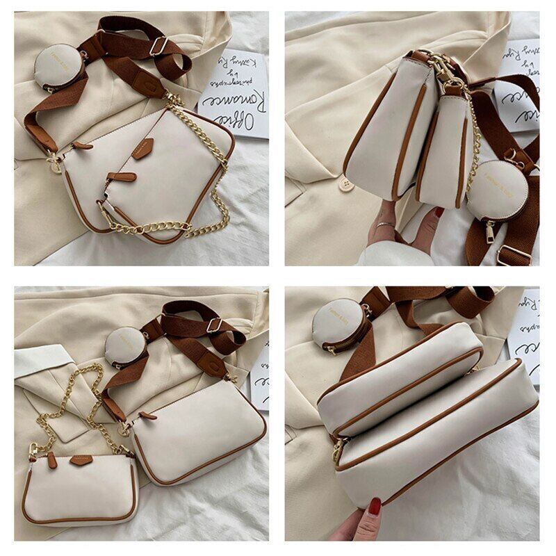 3Pcs/Set Bags Women Female Shoulder Crossbody Bags Handbags Women Bags
