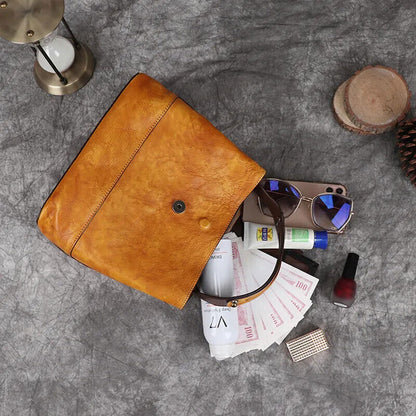 Women's Bag Genuine Shoulder Bags Women Bag First Layer Cowhide Bags Female