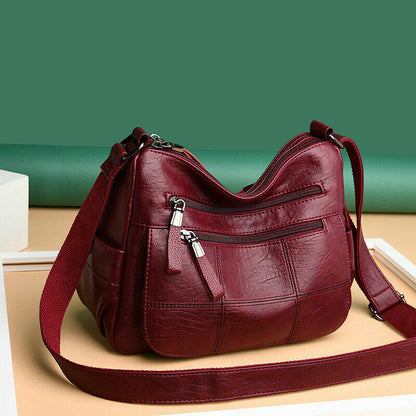 Leather Handbags Women Bags Shoulder Crossbody Bags for Women