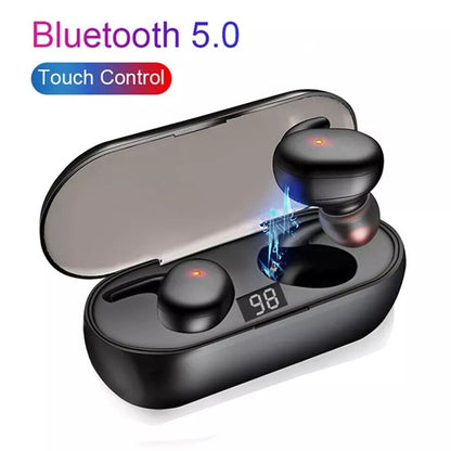 Y30-Pro Mini Bluetooth 5.0 Wireless Headset TWS Earphones LED Stereo Headphones