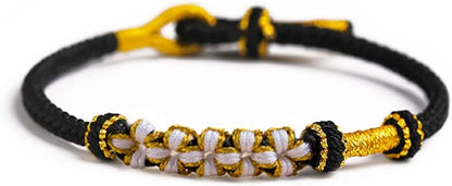 Handmade Chinese Spring Knot Flower Bracelet Feng Shui Lucky Accessories Gifts