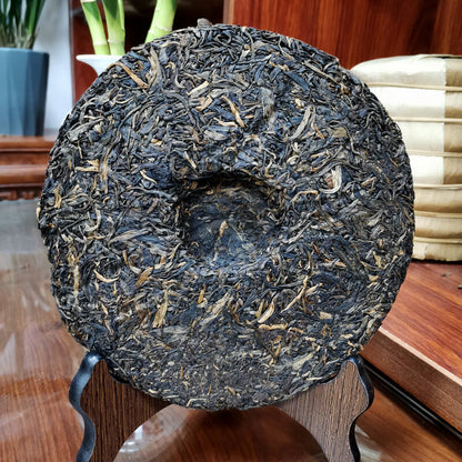 Mengku Rongshi 2007 Puer Tea"Qiao Mu Wang" (King Arbor) Aged Shen Puerh Tea 500g