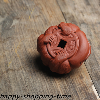 Creative Tea Pet Table Decoration Yixing Zisha Zhu Clay Tea Play Wealth Bring