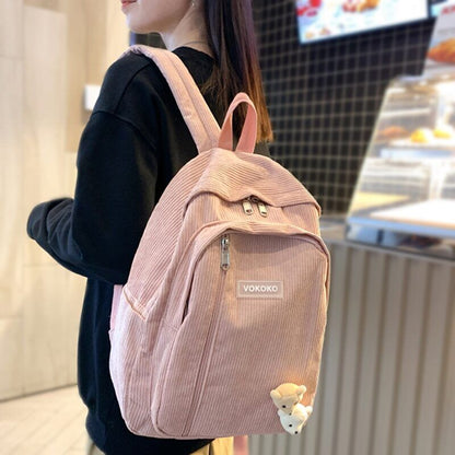 Woman Backpack Schoolbag Teenage Girls Boys Bag Student Lady Book Pack