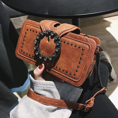 Quality Handbags Small Square Bag Messenger Bag Flap Crossbody Bag