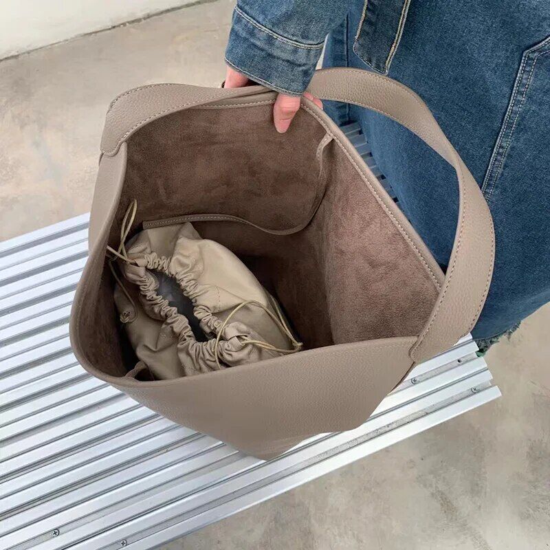 Women Sling Shoulder Bag Handbag Shopper with Small Bag