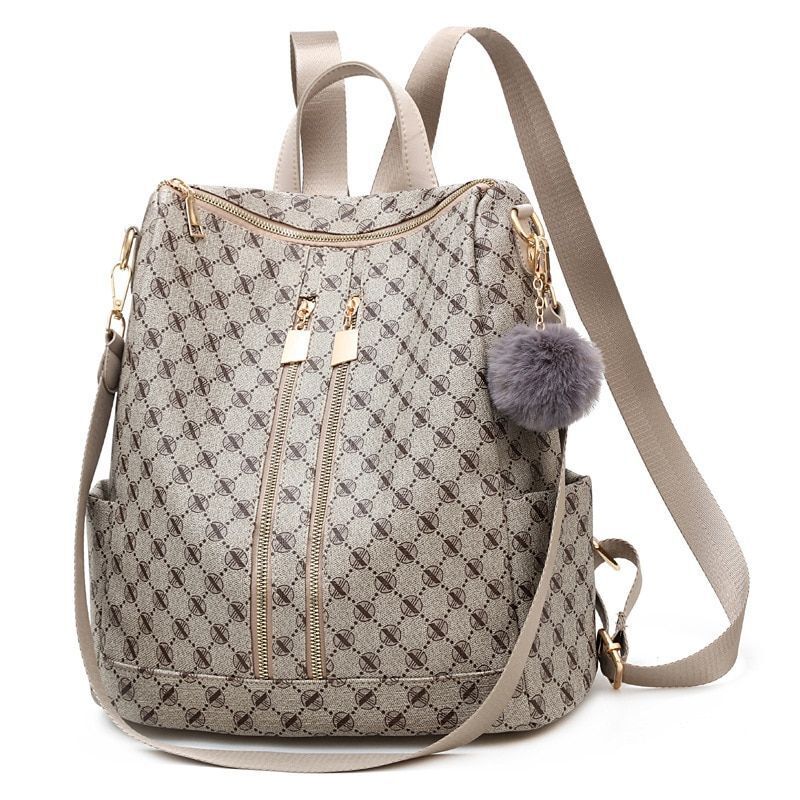 Travel Bag Fashion Rucksack Large School Bags Student Backpacks 32*33*16 CM Gray