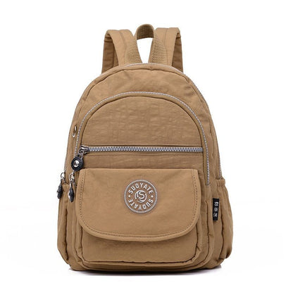 Backpack Fashion Waterproof Nylon School Bag Large Traveling Rucksack 23*10*30CM