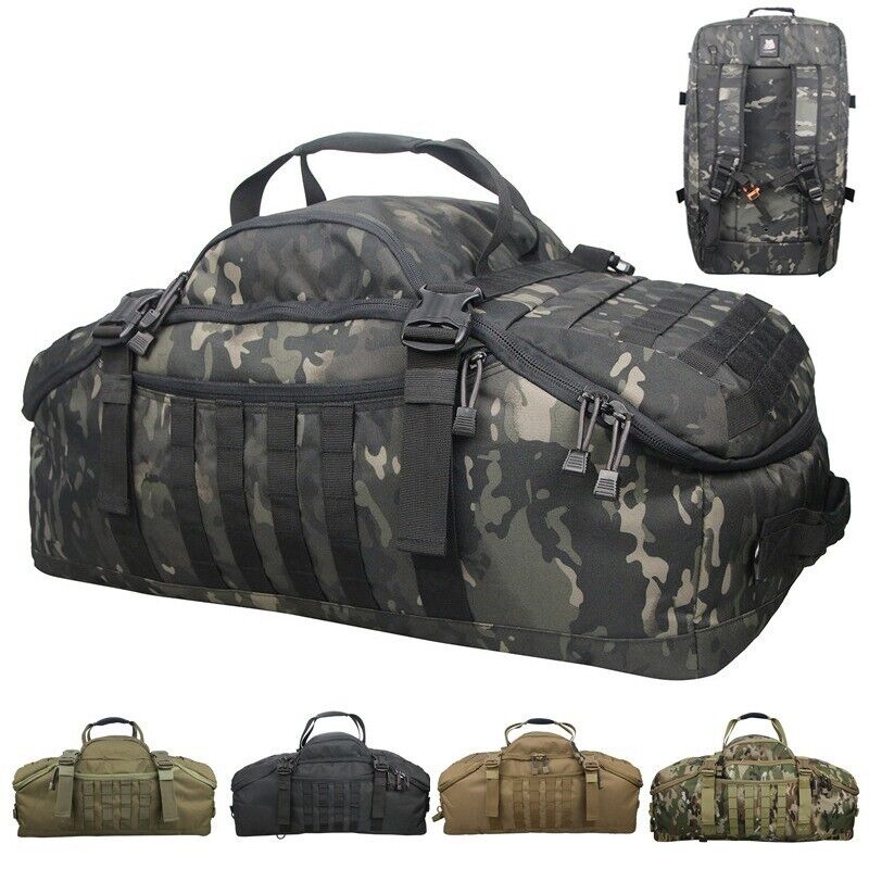 Tactical Duffle Bag Men Gym Military Molle Shoulder Bags Storage Sports Backpack