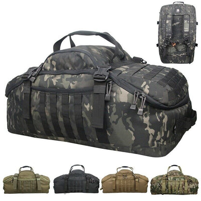 Tactical Duffle Bag Men Gym Military Molle Shoulder Bags Storage Sports Backpack