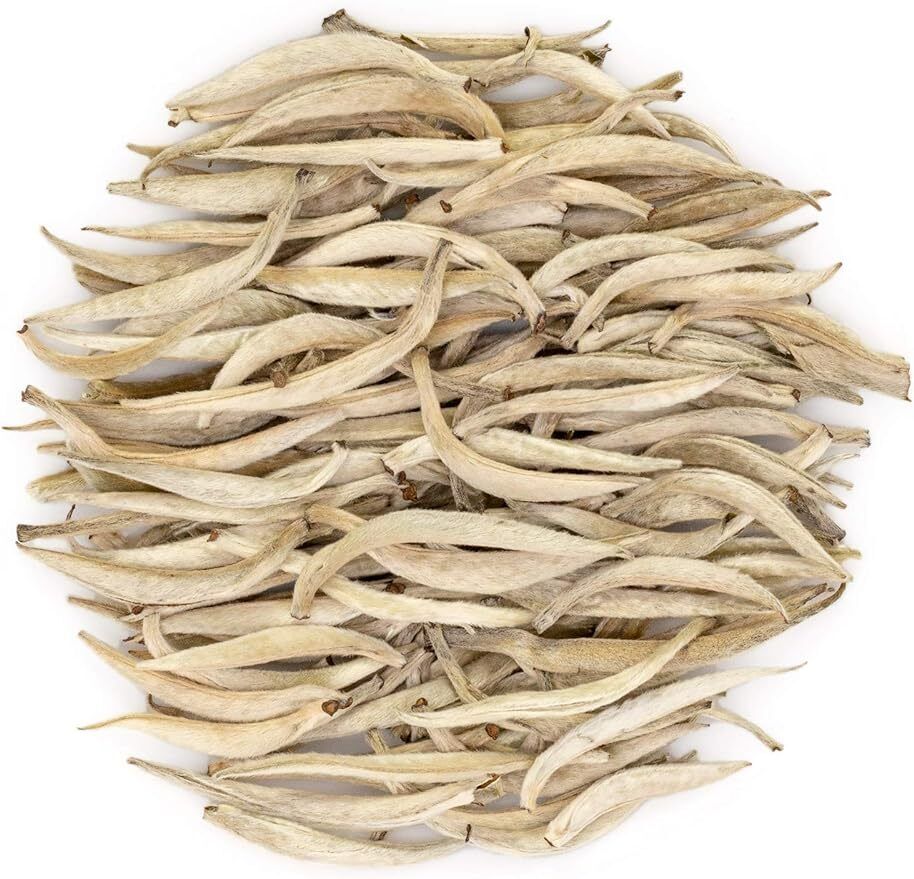 100g Natural Yunnan Silver Needle White Tea Chinese Baihao Yinzhen Loose Leaf