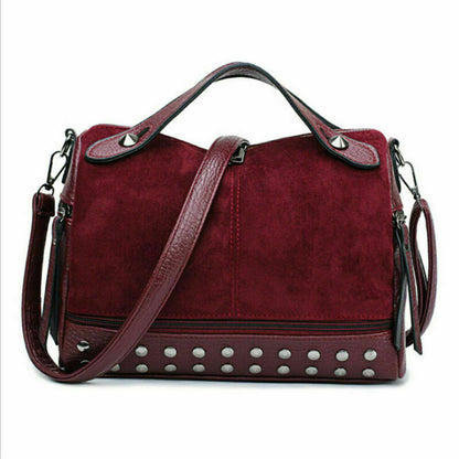 Women Lady Faux Leather Handbag Shoulder Messenger Bag CrossBody Bags