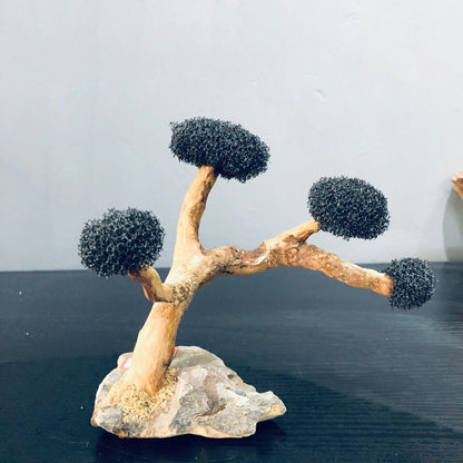 Aquarium Decoration Driftwood Tree Fish Tank Landscaping Wood Plant Root 21-25cm