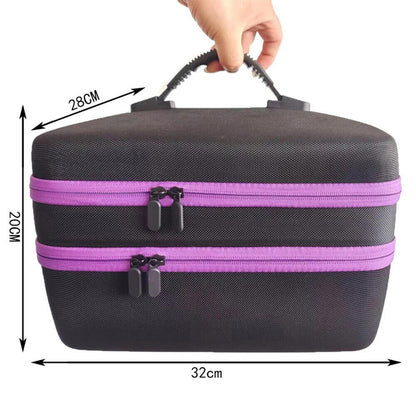 120 Bottles Diamond Painting Box Tool Container Storage Box Holder Hand Bag