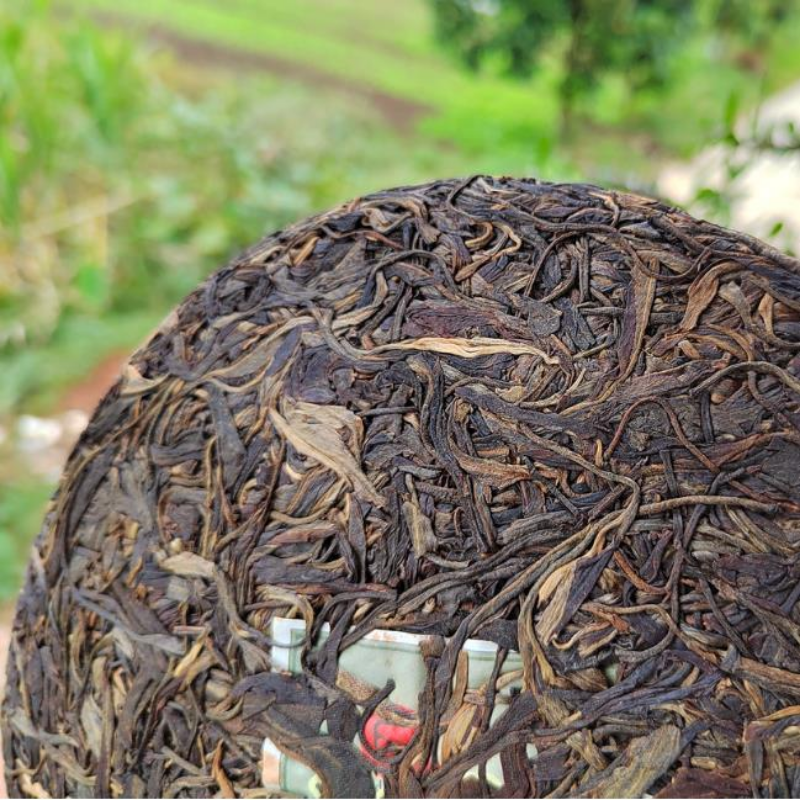 357g 2015 Year Aged Puerh Raw Tea Cake Yunnan Old Pu-erh Shengcha Old Pu'er Tea