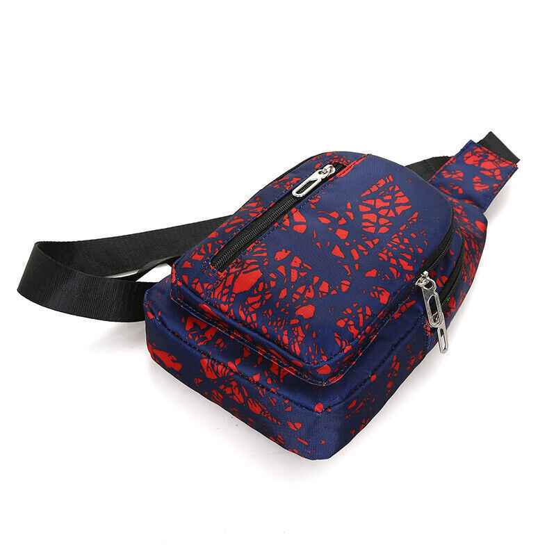 Nylon Chest Back Travel Cross Body Shoulder Pack Chest Bags Men Women Bags