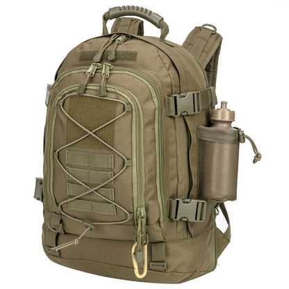 Großer militärischer taktischer Rucksack Outdoor erweiterbar Reise Wandertasche-